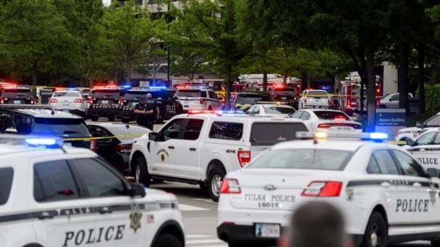 Mueren 4 personas en tiroteo en Tulsa, Oklahoma