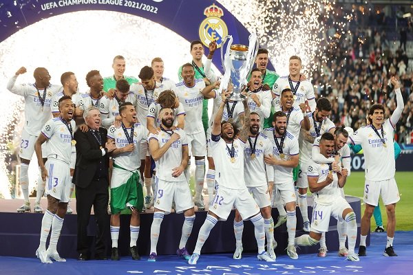 Real Madrid campeón, ha conquistado 14 veces la Champions