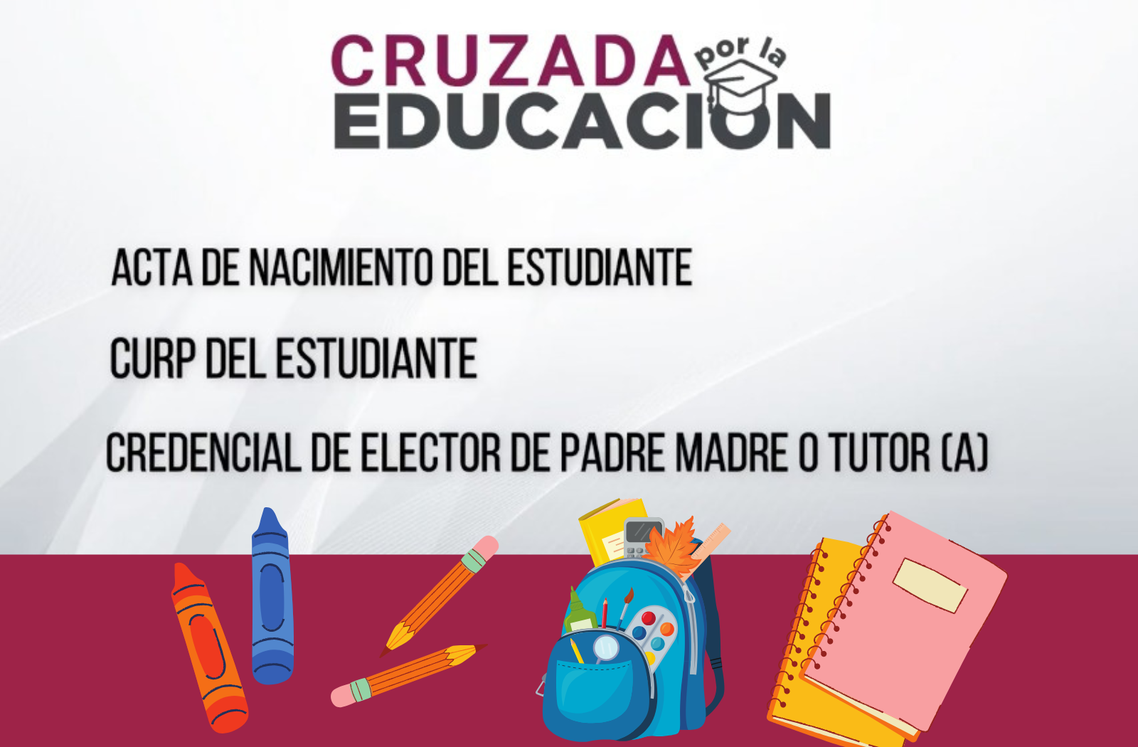 Ayuntamiento de Ciudad Juárez entregará útiles escolares y mochilas para este regreso a clases 