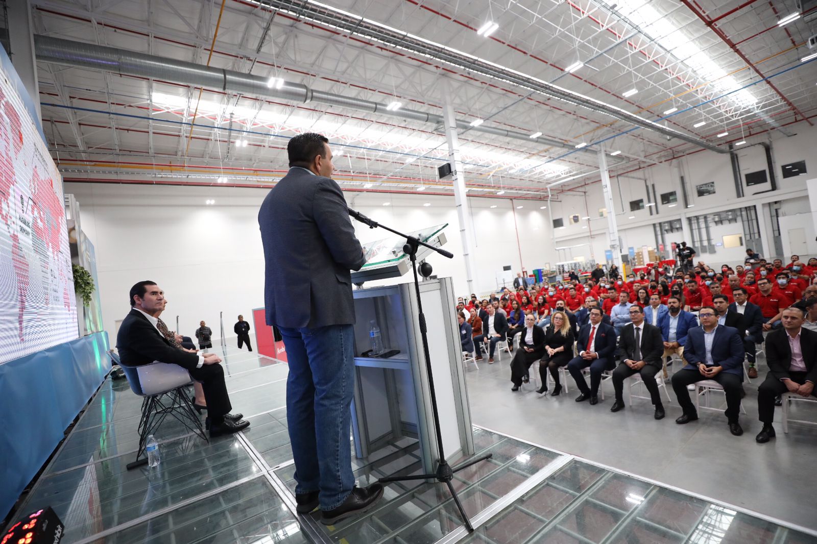 Tenemos la mejor fuerza laboral del mundo: Aseguró Cruz Pérez durante inauguración de maquiladora