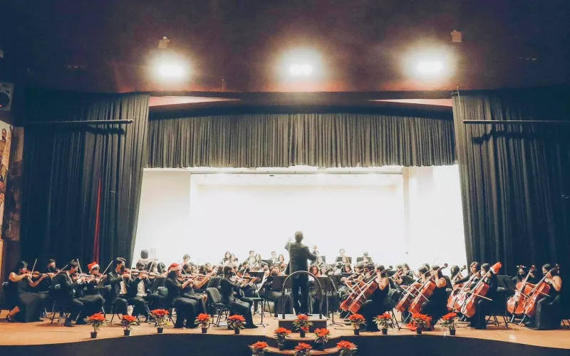 Inicia temporada navideña en COBACH con el concierto de su Orquesta Sinfónica Juvenil