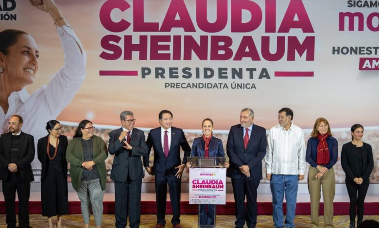 Tatiana, Citlalli, Delgado, Adán, Monreal, Noroña y más, a la precampaña 2024 de Sheinbaum