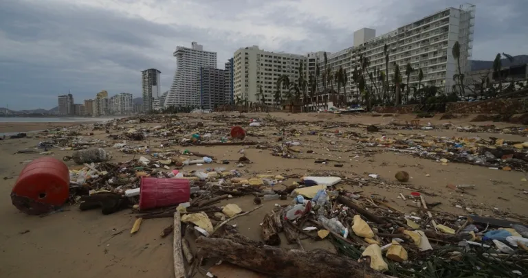 Caminos y luz ya están casi al cien en Acapulco y Coyuca, dice Luisa Alcalde