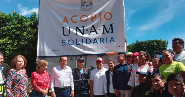 La UNAM entrega 40 toneladas de ayuda a la UAG para damnificados del huracán “Otis”