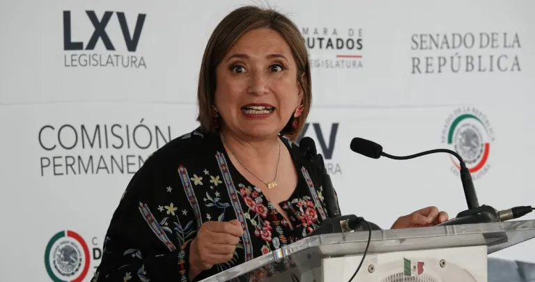 “Estoy orgullosa de caminar con el PRI”: Xóchitl. Habló con su líder para disculparse