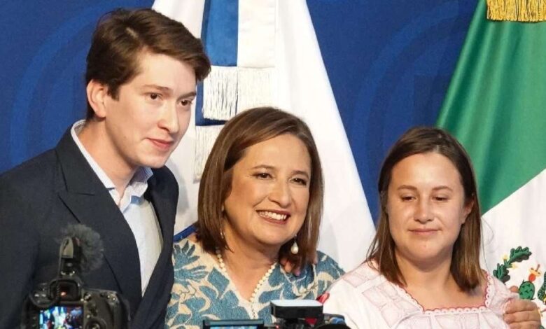 Xóchitl Gálvez defiende la inclusión de sus hijos en su equipo: ‘no tendrán un puesto en el gobierno’