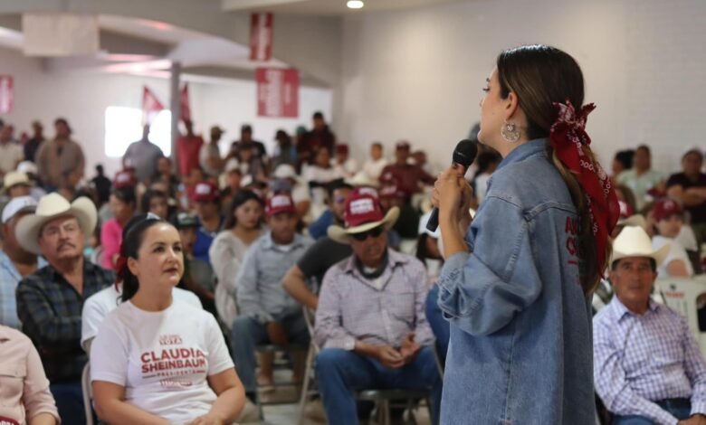 Los prianistas no vuelven después de las elecciones, Morena regresa con apoyos, pensiones y becas: Andrea Chávez