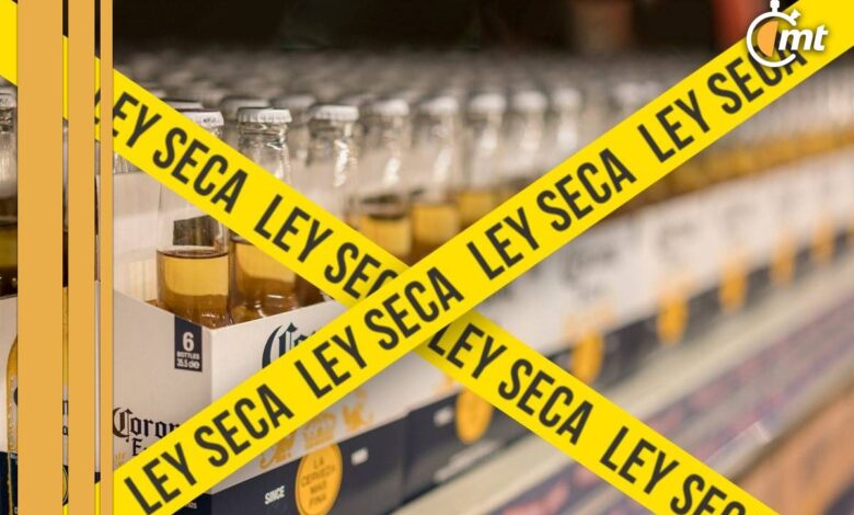 Ley Seca por elecciones. Aquí te decimos en qué estados