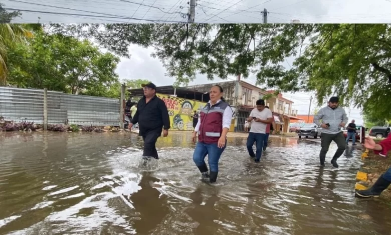 Suspenden clases en Chetumal, QR, por regreso de lluvias torrenciales