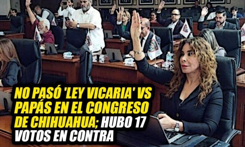 No pasó ‘Ley Vicaria’ vs papás en el Congreso del Estado; hubo 17 votos en contra