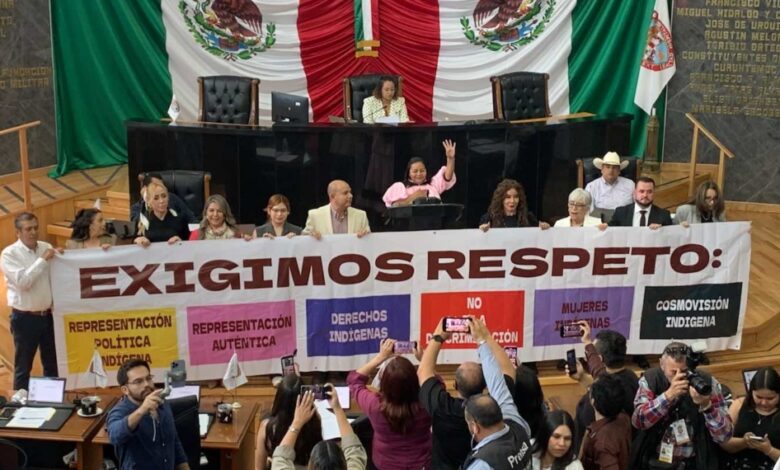 El PRIAN discriminan a la primera diputada taraumara en el Congreso del estado de Chihuahua