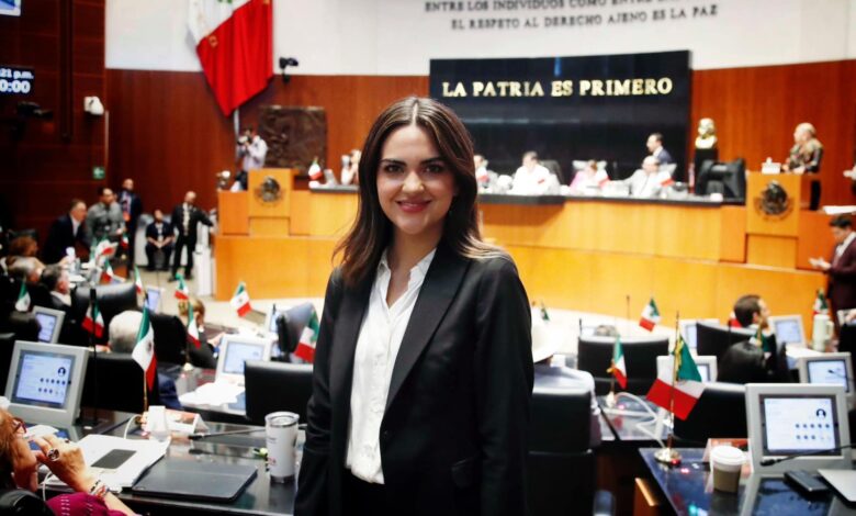 Andrea Chávez presidirá la Comisión de Bienestar en el Senado