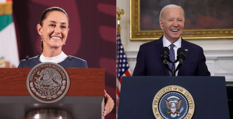 Joe Biden anuncia reunión con Claudia Sheinbaum tras su toma de protesta; Jill Biden representará a Estados Unidos