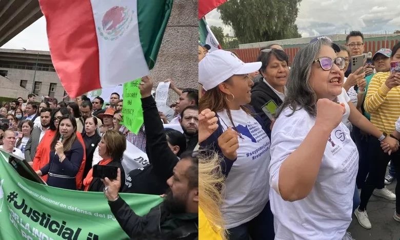 Norma Piña sale a marchar en la CDMX vs la reforma judicial de AMLO