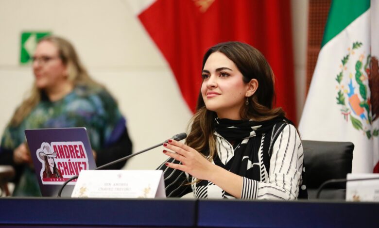 La presidenta Sheinbaum se solidariza con la senadora Andrea Chávez tras ataques machistas en su contra