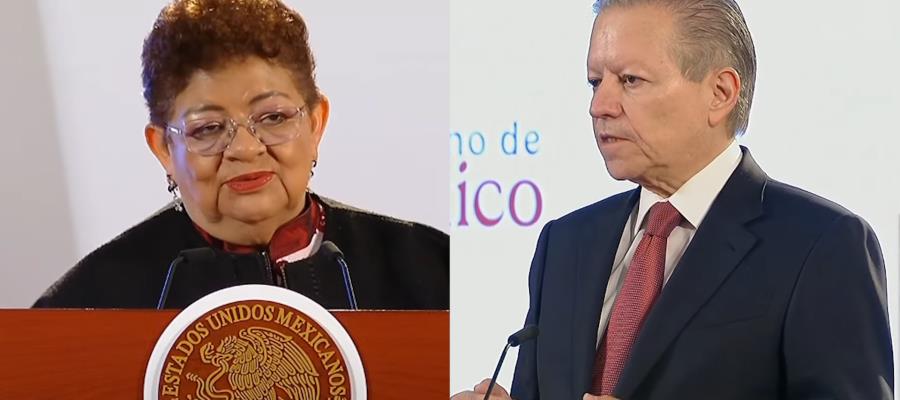 Ernestina Godoy y Arturo Zaldívar resuelven confusión sobre la elección en la SCJN