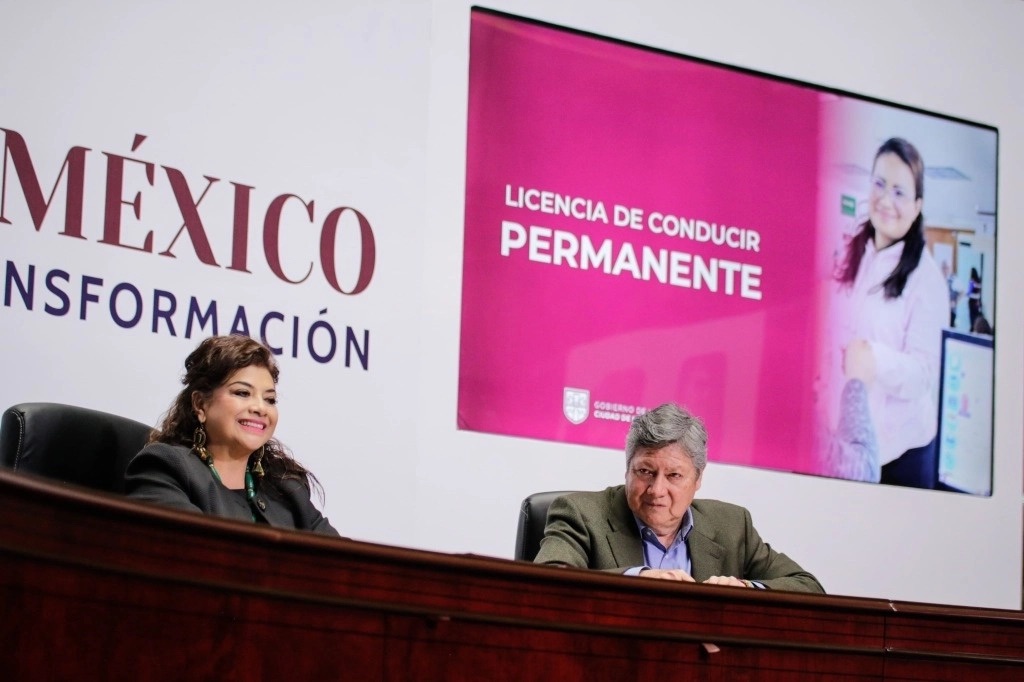 Clara Brugada informa sobre la reintroducción de la licencia de conducir permanente en la Ciudad de México