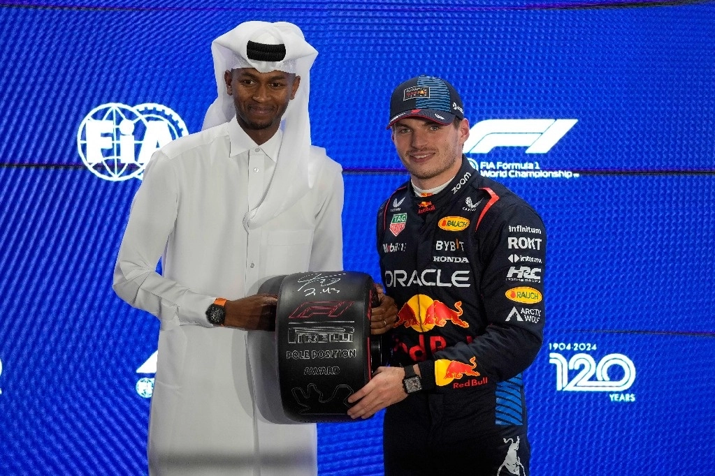 Verstappen asegura la pole en Qatar; ‘Checo’ Pérez partirá desde el noveno lugar