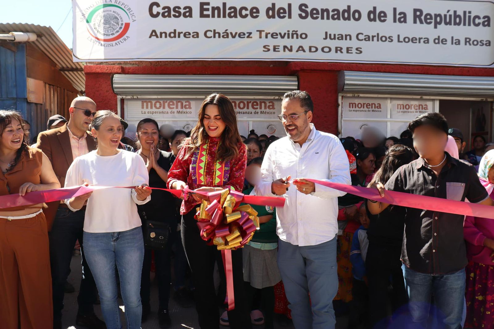 Andrea Chávez inaugura la primera casa de enlace legislativo en Guadalupe y Calvo