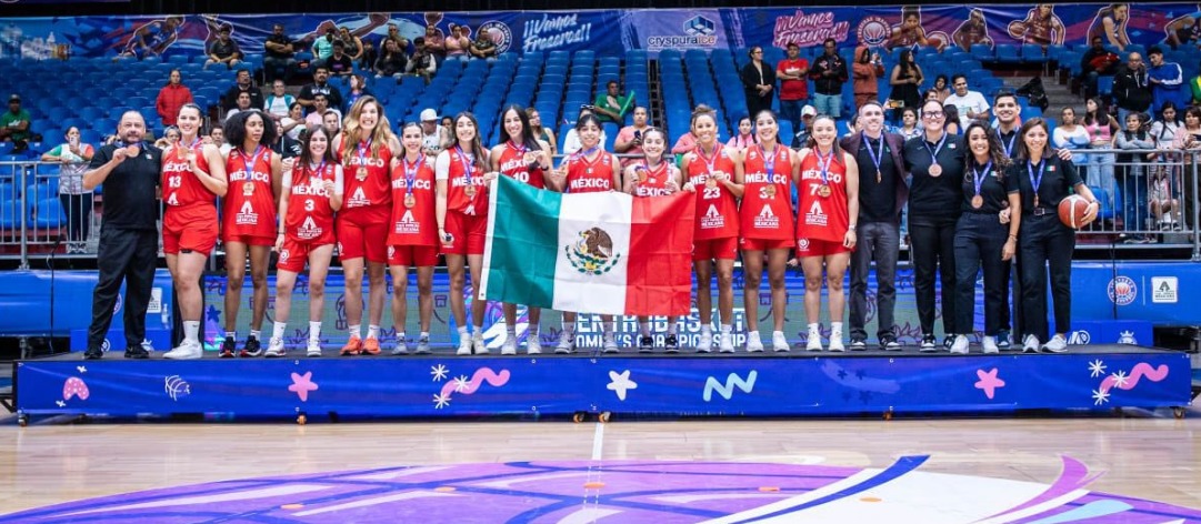 México vence a El Salvador y gana el bronce en el Centrobasket Femenil 2024