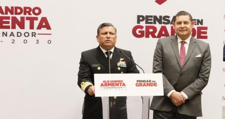 Alejandro Armenta nombra a Francisco Sánchez para liderar la seguridad en Puebla