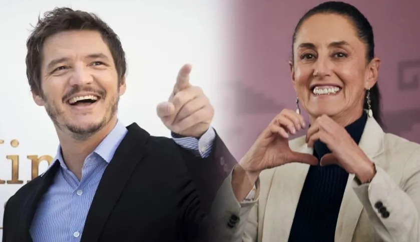 La inesperada publicación de Pedro Pascal sobre Claudia Sheinbaum genera reacciones en redes sociales