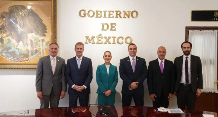 Anuncian la inauguración de un segundo puente ferroviario entre México y Estados Unidos